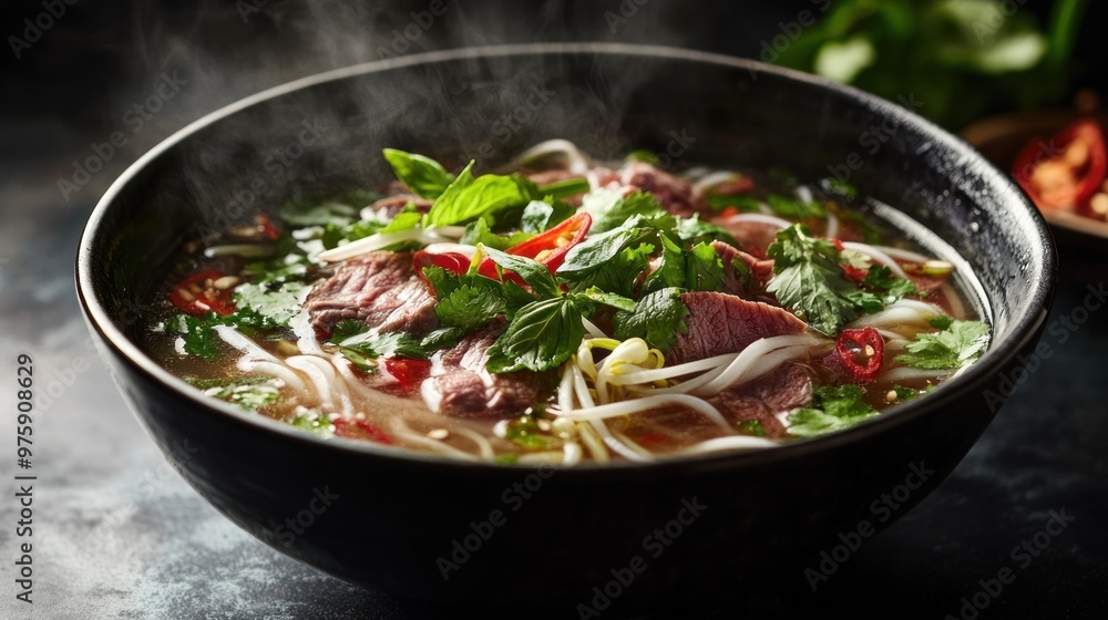 Steaming Bowl of Pho Steaming Bowl of Pho