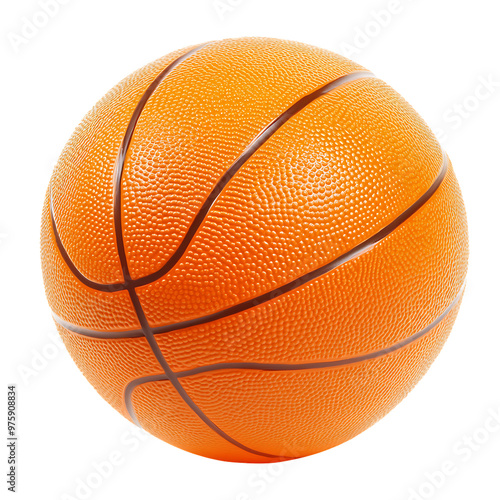 Basketball, Orange Basketball, Sports Ball, Bumpy Surface Basketball, Basketball on White, Basketball Isolated, Sports Equipment photo