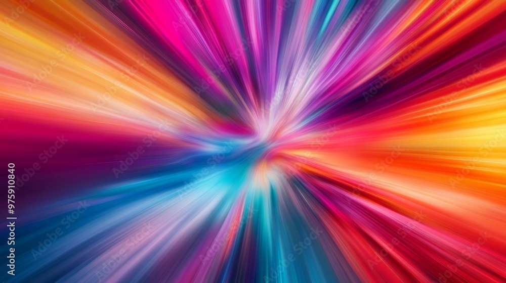 Abstract Dynamic Speed Blurred Motion Background