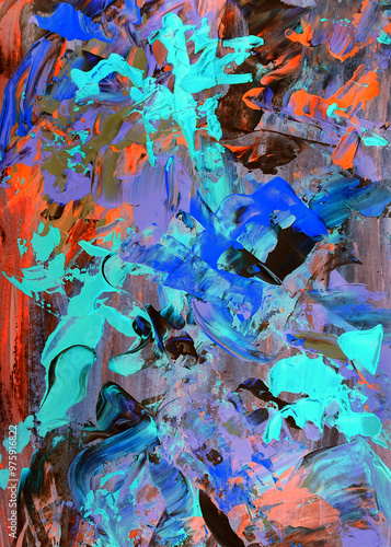 abstract watercolor background