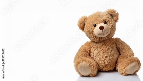 teddy bear isolated on white