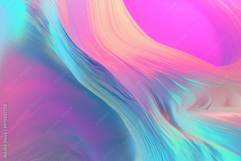 iridescent neon holographic background with soft pastel hues and a vaporwave aesthetic, perfect for trendy and futuristic designs. Generative AI iridescent neon holographic background with soft pastel hues and a vaporwave aesthetic, perfect for trendy and futuristic designs. Generative AI