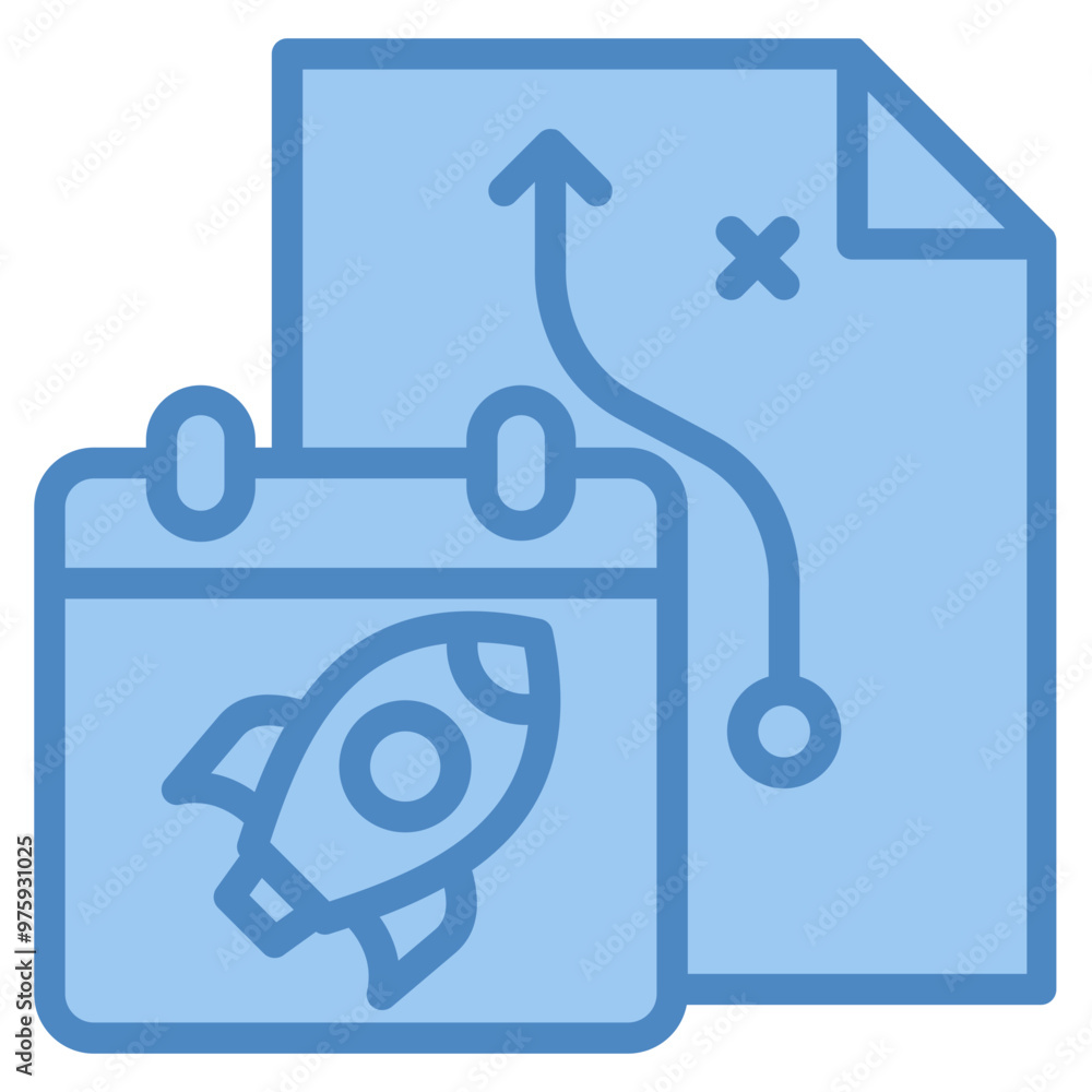 Release Planning Icon Element For Design Release Planning Icon Element For Design