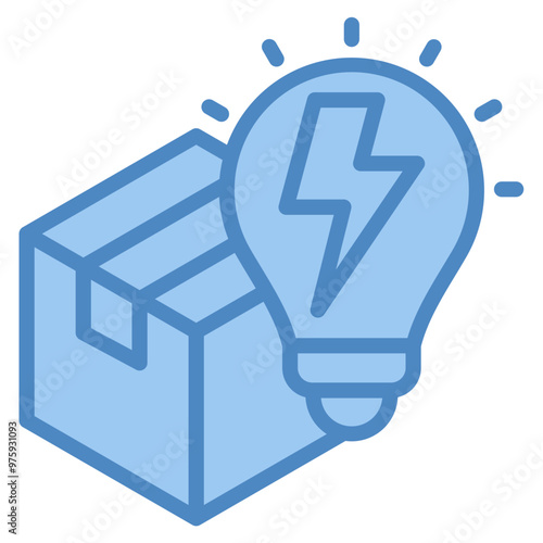 Product Innovation Icon Element For Design