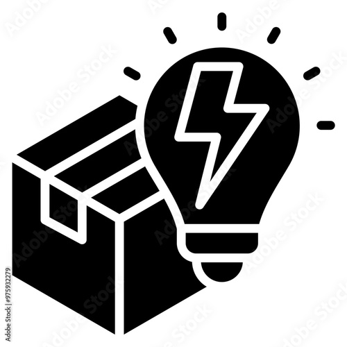 Product Innovation Icon Element For Design