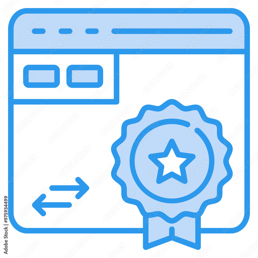 Page Rank Icon For Design Elements Page Rank Icon For Design Elements