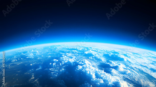 Earth's Troposphere from Space photo