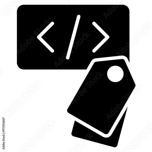 Meta Tags Icon For Design Elements