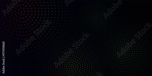 Vintage cartoon style halftone patterned wallpaper design, modern dot orange.