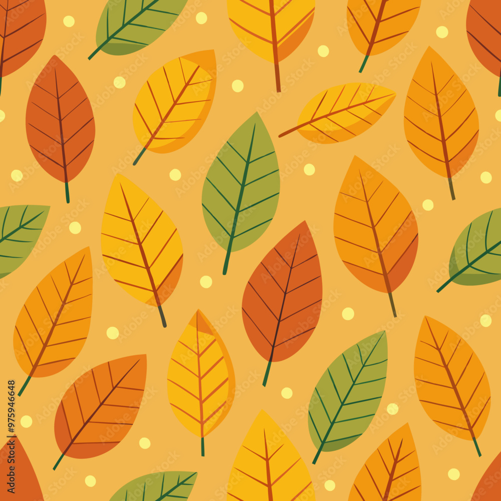 Obraz premium Autumn Flat Design Illustration – Perfect for Fall Themes