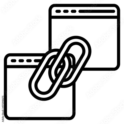 Backlink Icon For Design Elements