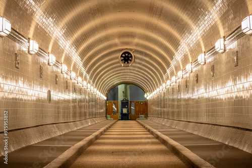 Alter Elbtunnel in Hamburg