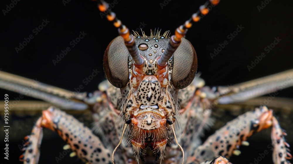 Dobsonfly close up wallpaper Dobsonfly close up wallpaper
