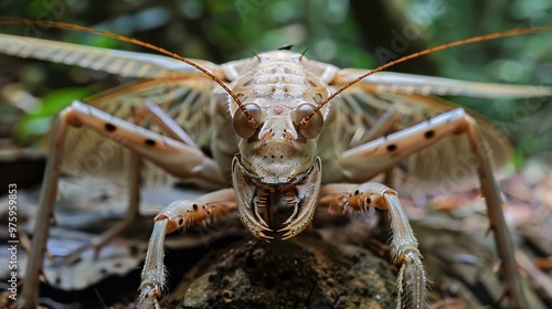 Dobsonfly close up wallpaper photo