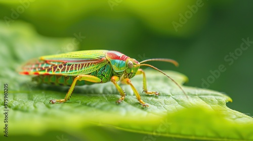 Wallpaper Mural Leafhopper close up wallpaper Torontodigital.ca
