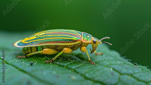 Leafhopper close up wallpaper