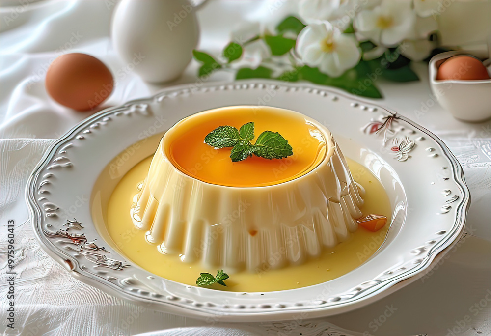 dish with vanilla custard for children, homemade recipes, dish with vanilla custard for children, homemade recipes,