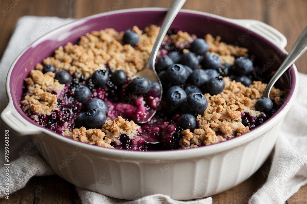 Blueberry crumble Blueberry crumble