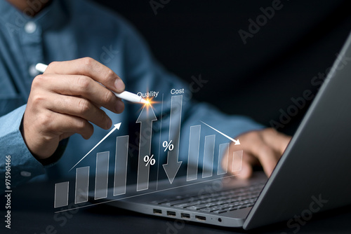 Photos Quality increase and cost optimization for products or services to improve efficiency