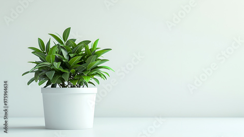 Textured cactus succulent on neutral gay background minimal ,Home plant succulent aloe on a table Marble background 