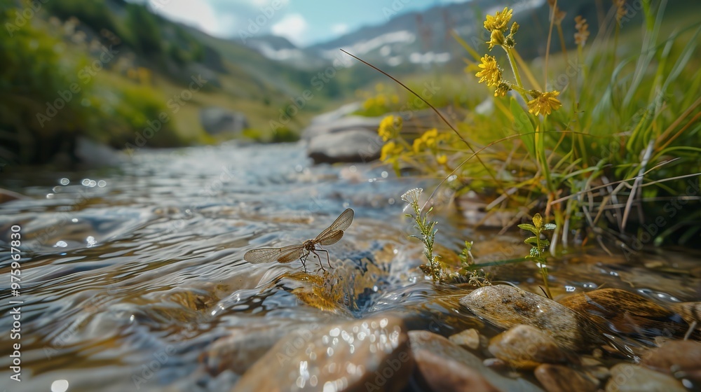 stonefly near river wallpaper stonefly near river wallpaper