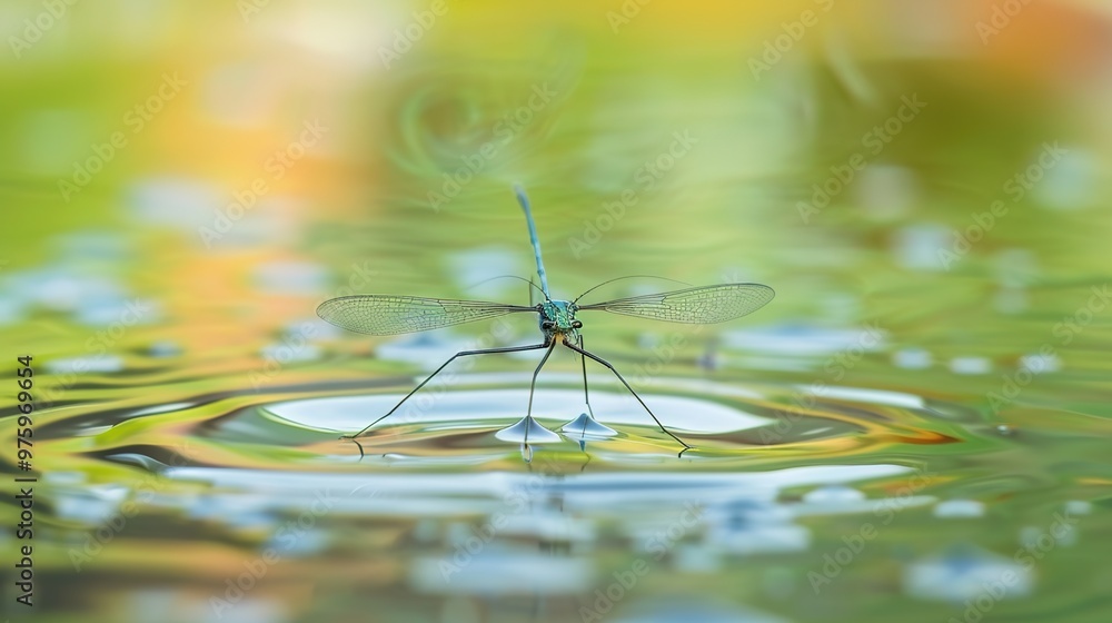 Water strider gliding on a pond surface --ar 16:9 --v 6 Job ID: 1f8b5027-80b0-400e-b72b-1c6ea467a09a Water strider gliding on a pond surface --ar 16:9 --v 6 Job ID: 1f8b5027-80b0-400e-b72b-1c6ea467a09a