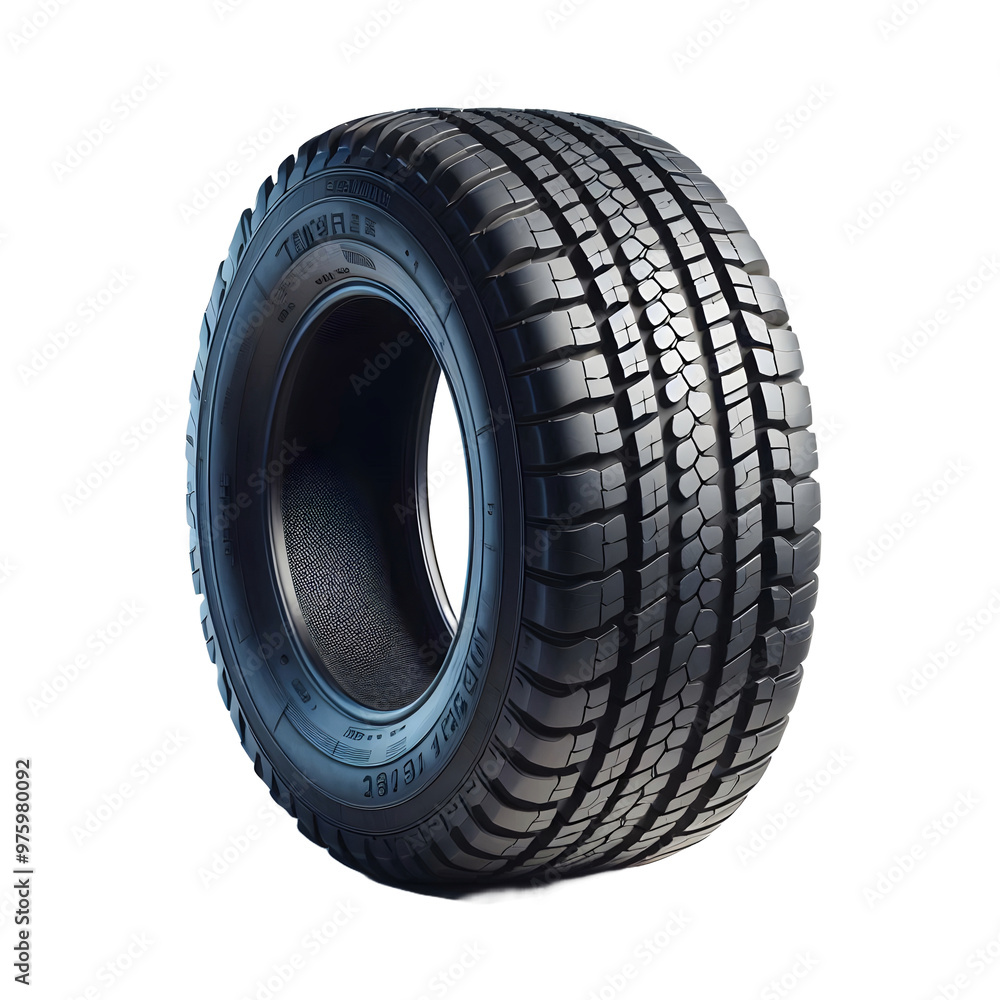 Obraz premium tire isolated on transparent background 