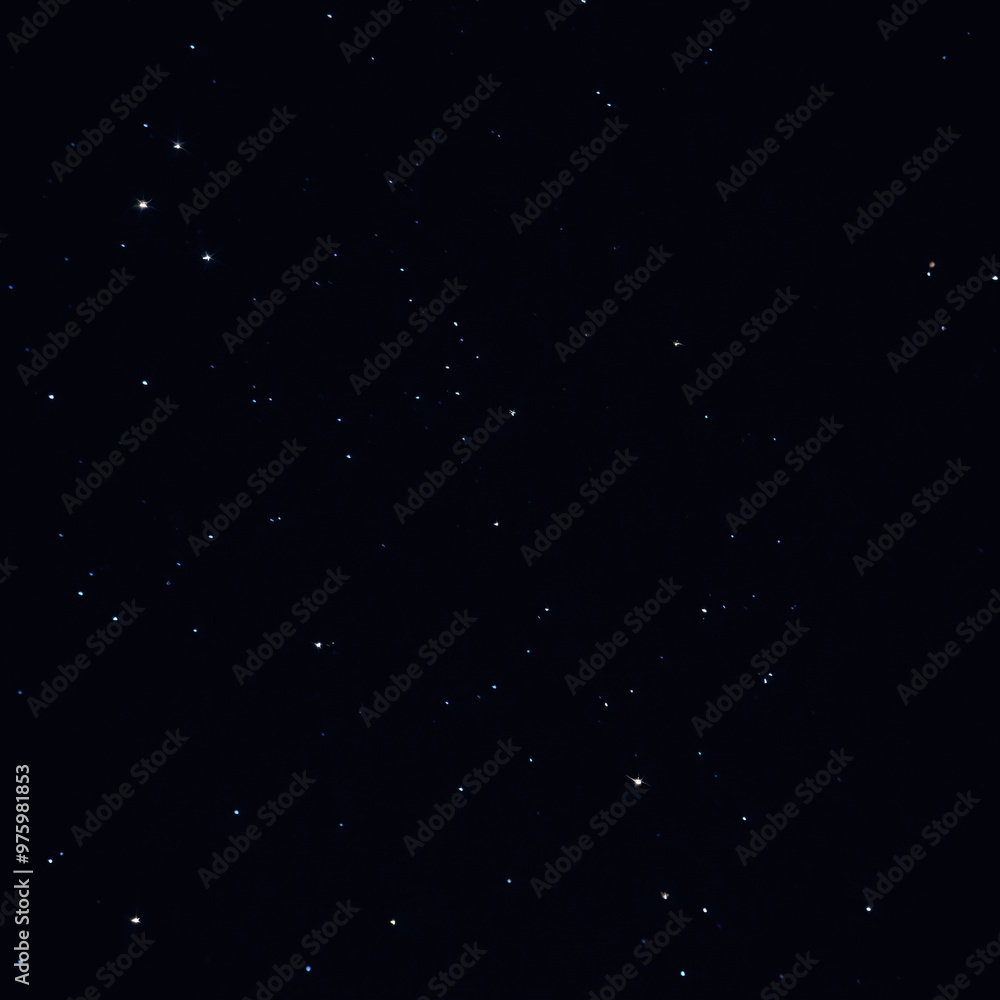 Fototapeta premium Stars in the dark night sky, distant space galaxies and cosmic beauty