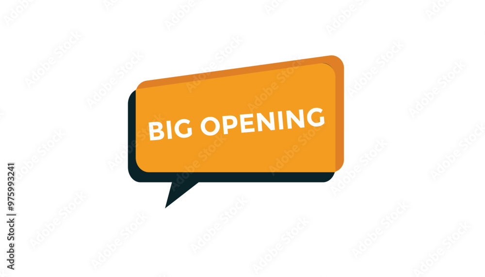 Big opening button web banner templates. Vector Illustration Big opening button web banner templates. Vector Illustration