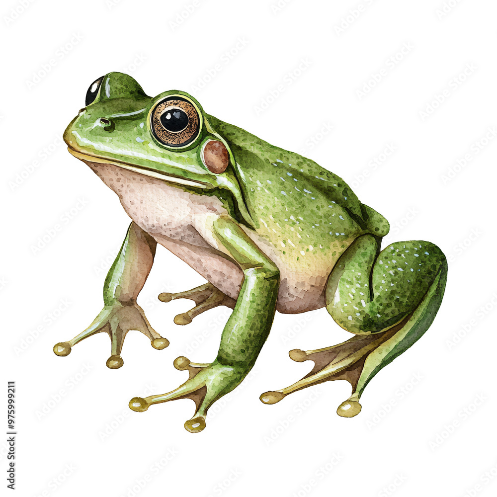 A vibrant green frog depicted with intricate details, showcasing its unique features and natural charm, suitable for nature enthusiasts. A vibrant green frog depicted with intricate details, showcasing its unique features and natural charm, suitable for nature enthusiasts.