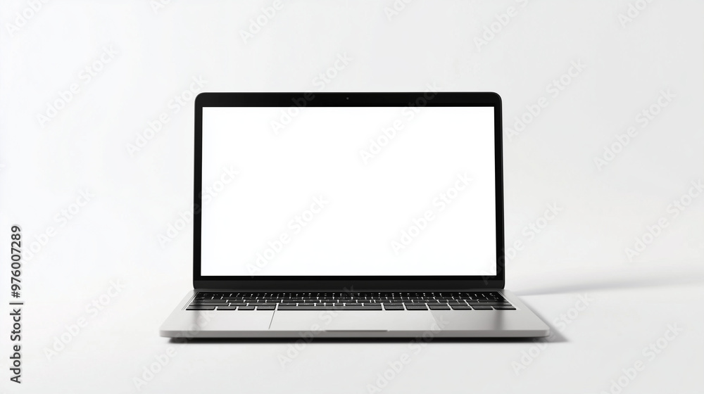 laptop_with_blank_empty_white_screen_display laptop_with_blank_empty_white_screen_display
