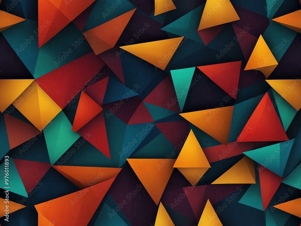 Abstract background with colorful geometric shapes made of lines, perfect for technology or business designs. Abstract background with colorful geometric shapes made of lines, perfect for technology or business designs.
