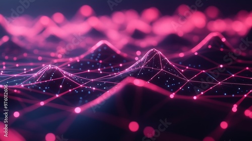 Visual representation of quantum cryptography networks showcasing entangled particle pairs connected by glowing threads