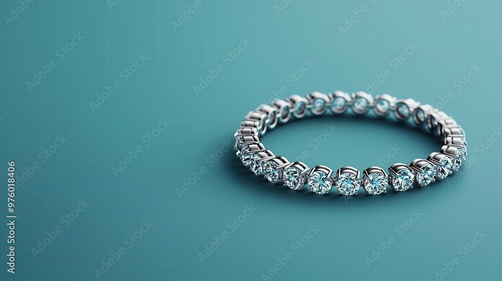 A radiant-cut diamond bracelet isolated on a clean background, showcasing each gemstone s flawless clarity diamond bracelet, gemstone, clarity A radiant-cut diamond bracelet isolated on a clean background, showcasing each gemstone s flawless clarity diamond bracelet, gemstone, clarity