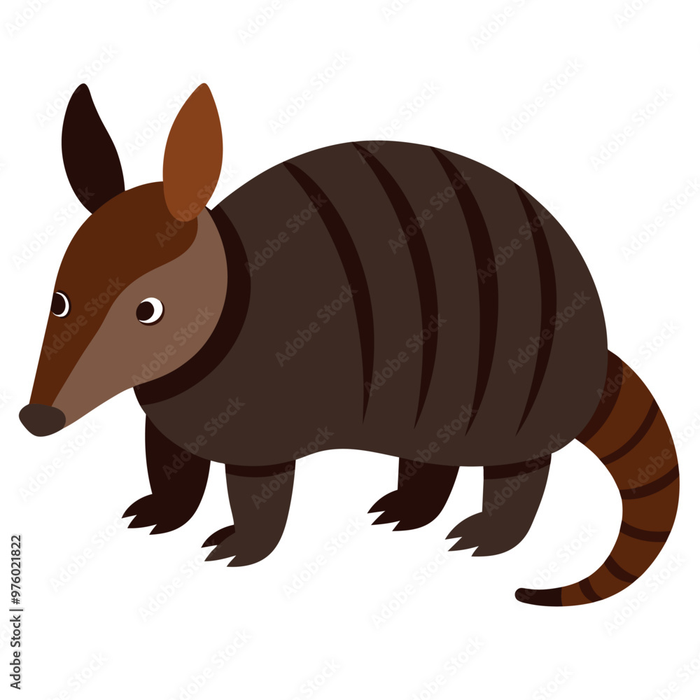 Fototapeta premium High-Quality Armadillo Vector Graphics for Your Designs