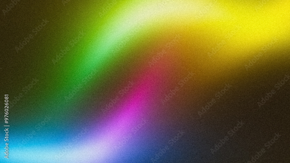 Abstract yellpw pink blue green grainy summer poster design background. Colorful grainy gradient soft glowing backdrop design, web header, banner. Noise texture effect Abstract yellpw pink blue green grainy summer poster design background. Colorful grainy gradient soft glowing backdrop design, web header, banner. Noise texture effect
