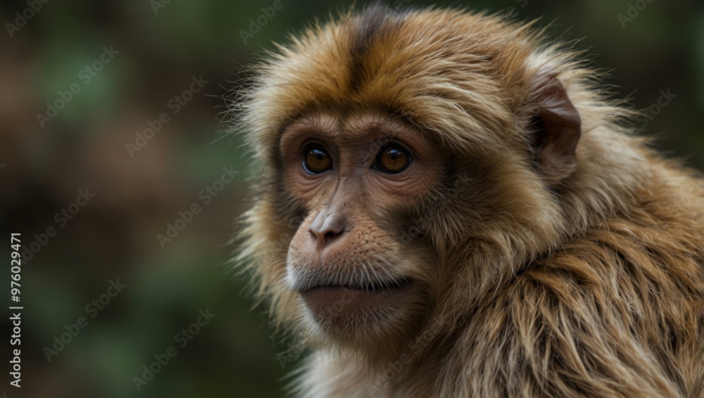 Barbary macaque. Barbary macaque.