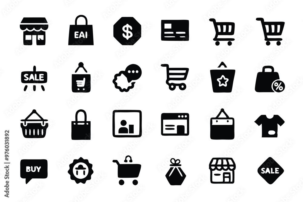 Shopping and E-Commerce icons set. E-Commerce, Shopping, Shop, Payment flat icon. E-Business and Online Shopping symbols Shopping and E-Commerce icons set. E-Commerce, Shopping, Shop, Payment flat icon. E-Business and Online Shopping symbols