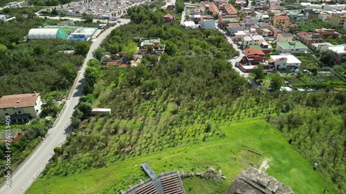 Avella's roman ruins, archeology Roman amphitheatre, italy photo