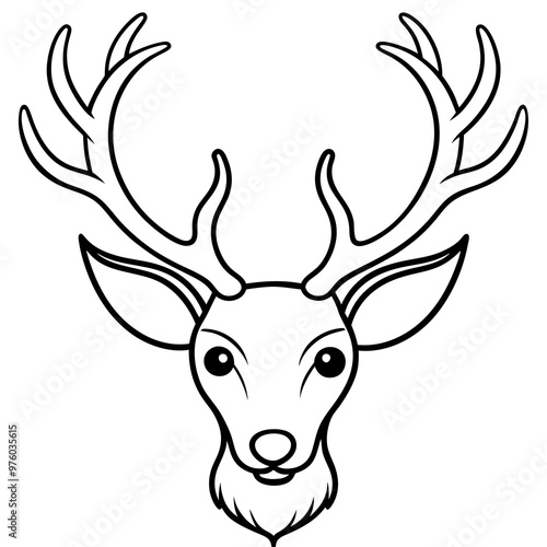 a-pair-of-stylized-antlers--either-standalone-or-a vector