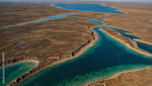 Akergesh area, Kazakhstan’s ancient seabed.