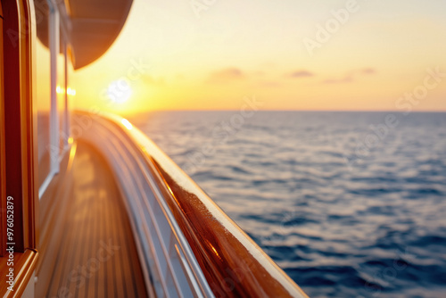 Sunset At Sea