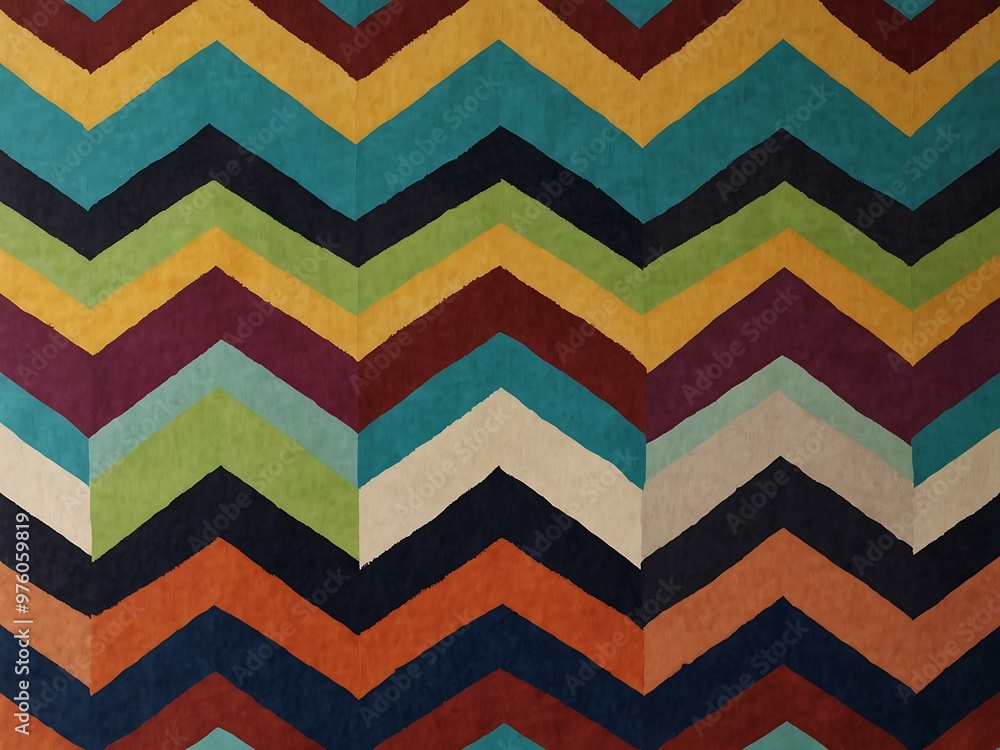 Colorful chevron pattern. Colorful chevron pattern.