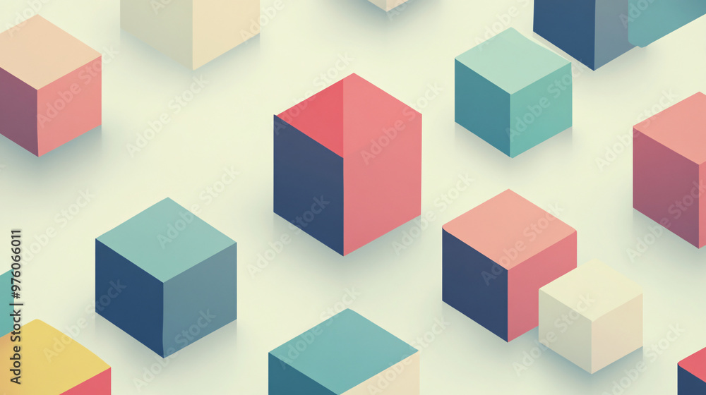 Abstract Geometric Shapes Background Abstract Geometric Shapes Background