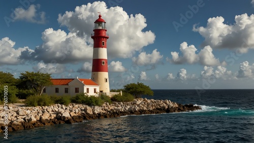 Curacao lighthouse.