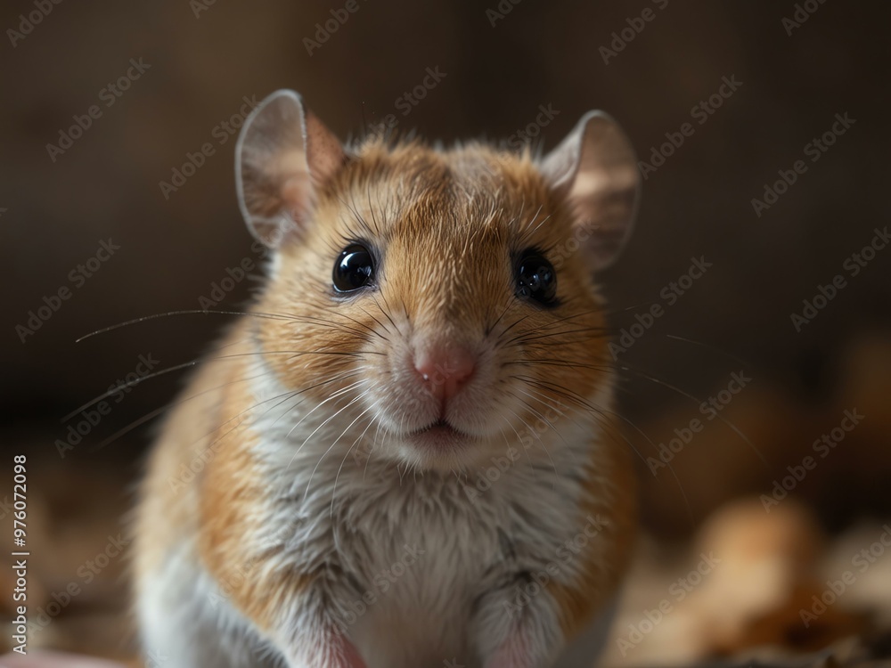 Cute mouse looking at the camera. Cute mouse looking at the camera.