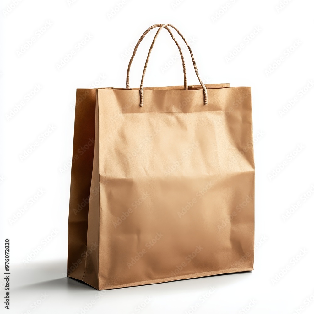 Shopper mock up empty bag template isolated on white background
Shopper mock up empty bag template isolated on white background