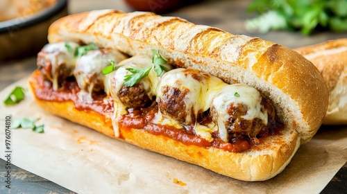 Delicious Meatball Sub
