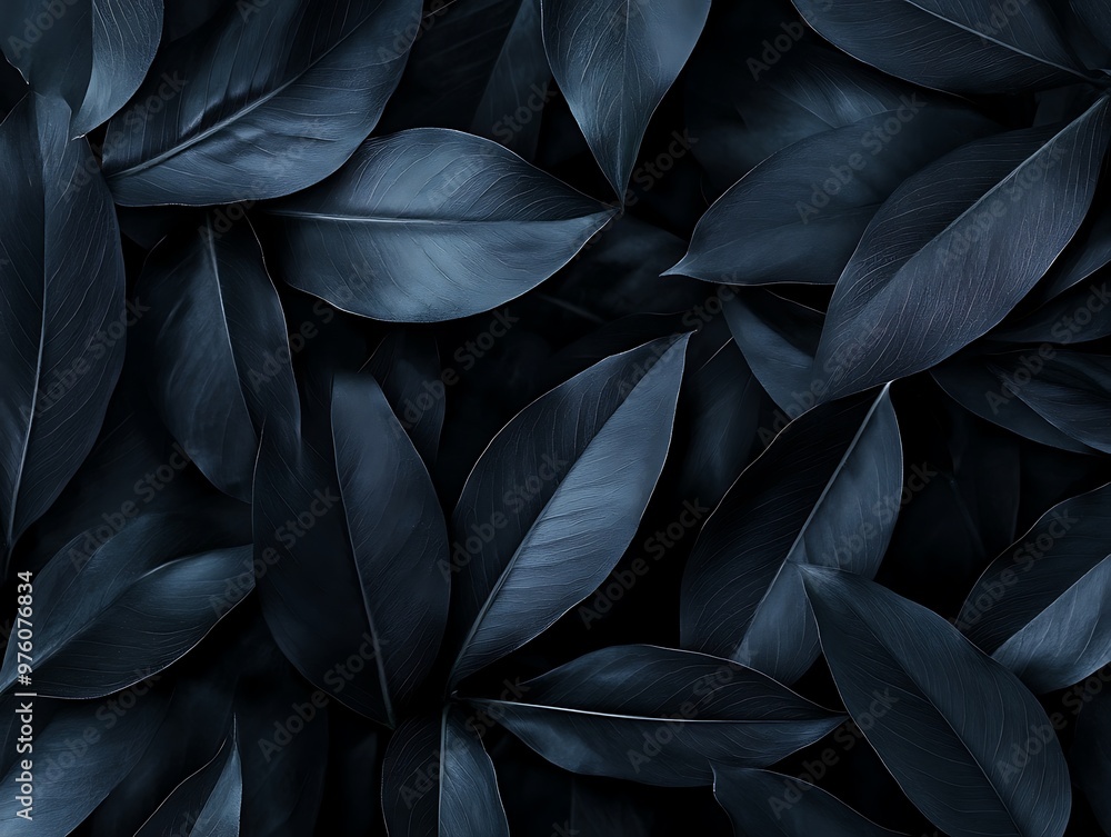 Abstract black leaves texture for a tropical leaf background
Abstract black leaves texture for a tropical leaf background
