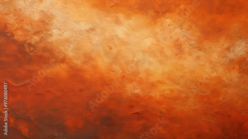 Celestial Inferno: Dive into a vibrant abstract with hues of fiery orange and white, evoking the blazing heart of a distant sun or a cosmic explosion of color.